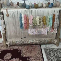 یک فرش بافتنی