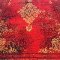 ی جفت فرش ۹متری نو بدون کار کرد