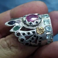 انگشتر نقره تاج|بدلیجات|یزد, |دیوار