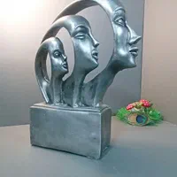 دکوری سه رخ پلی استر رنگ ثابت