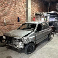 پراید مدل 90 تصادفی