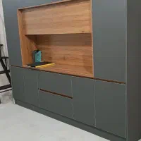 کابینت سازی|کتابخانه، شلف، قفسههای دیواری|هشتگرد, فاز ۱ مهستان|دیوار