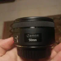 لنز کنون 50m فیکس F1.8|دوربین عکاسی و فیلم‌برداری|اهواز, کیانپارس |دیوار