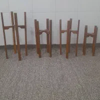 صندلی چوبی.استند.جا ادویه ای|میز و صندلی غذاخوری|برازجان, |دیوار