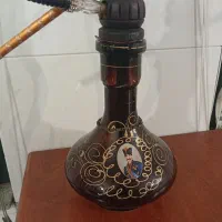 قلیون چوب سرخ حکاکی شده|کلکسیون و سرگرمی|شیروان (خراسان), |دیوار