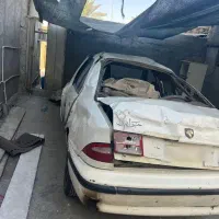 سمند سفید تصادفی