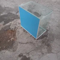 آکواریوم شیشه خم بزرگ و جا دار|ماهی|کرمانشاه, |دیوار