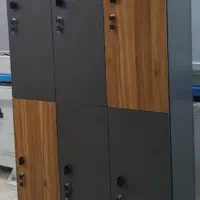 کمد چوبی رختکن لباس فلزی لاکذی مدرن صنعت شریف