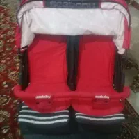 کالسکه کودک دوقلو برند seebaby|کالسکه و لوازم جانبی|تبریز, |دیوار