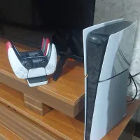Ps5 slim 1T دو دسته اورجینال|کنسول، بازی ویدئویی و آنلاین|گرمسار, |دیوار