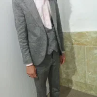 کت و شلوار و ژیلت طرح اسپرت، سایز 48|لباس|چناران, |دیوار
