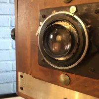 دوربین فانوسی قدیمی آتلیه ای|دوربین عکاسی و فیلمبرداری|ساری, |دیوار