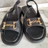 صندل طبی سایز ۳۹ مشکی نو