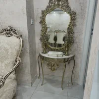 آیینه شمعدان برنز