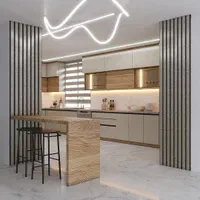 کابینت وکمددیواری MDFوهایگلاس|کتابخانه، شلف، قفسه‌های دیواری|کرج, کمال‌شهر|دیوار