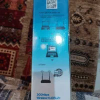 مودمADSL ROUTER بیسیم با سرعت ۳۰۰ مگابایت در ثانیه|مودم و تجهیزات شبکه|اصفهان, احمدآباد|دیوار