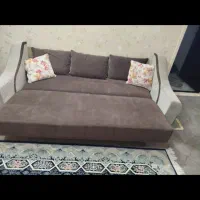 مبل تخت شو هفت نفره .کاملا سالم|مبلمان خانگی و میز عسلی|شیروان (خراسان), |دیوار