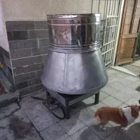 دیگ ۵۰۰لیتری و اجاق گاز و دستگاه تقصیر هر ۳تا|ظروف پخت‌وپز|کرج, کلاک پایین|دیوار