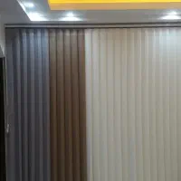 نصب پرده،فروش پرده مینیمال پانچ اماده رنگبندی،زبرا