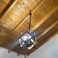 لوستر چوب فلز|لوستر و چراغ آویز|تهران, آسمان|دیوار