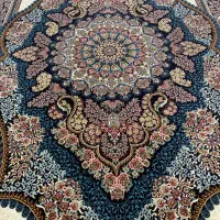 دو تخته فرش نه متری سرمه ای با یک کناره در حد نو|فرش|تهران, شوش (باغ آذری)|دیوار