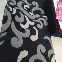 دو عدد قالیچه مشکی طوسی