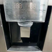 یخچال فریزر ساید بای ساید مدل تسلا رنگ استیل|یخچال و فریزر|مشهد, هنرور|دیوار