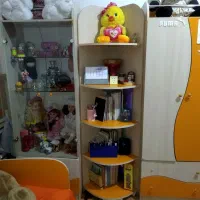 سرویس خواب کودک نوجوان ام دی اف|تخت و سرویس خواب|ماهدشت, |دیوار