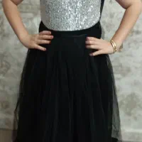 کلی لباس مجلسی دخترانه در حد نو نو و بابت|کفش و لباس بچه|سهند, |دیوار