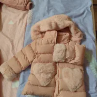 کاپشن لباس گرم دخترانه