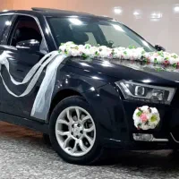 گل آرایی تزئین ماشین عروس دسته گل عروس «درمحل شما»