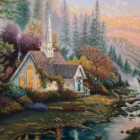 تابلو نقاشی منظره