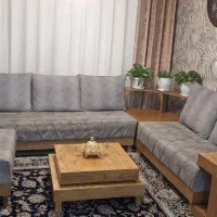 مبل ۶ نفره سالم و شیک  سبک کم‌جا