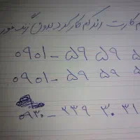 سیم کارت رند کم کارکرد بدون زنگخور