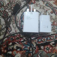دوعددکلگی شارژر ۳۳ وات شیائومی وکابل