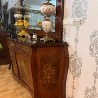 آیینه کنسول چوبی کار تهران