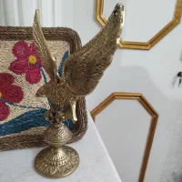 مجسمه عقاب  (جنس برنج)  رنگ طلایی|مجسمه، تندیس، ماکت|بهارستان, |دیوار
