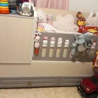 ست کامل تخت‌وکمد کودک درحد
