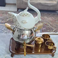 ست کتری و قوری کروپ ست کاملانو