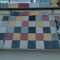 تولید موزاییک پلیمری سه سانت و جدول رنگی|عمدهفروشی|بلوک, |دیوار