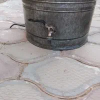 عرق گیر به همراه دیگ(نی گازان)|ظروف پختوپز|مراغه, |دیوار