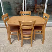 میز نهارخوری چوبی کلاسیک در ۴ قسط مشهد طلاب
