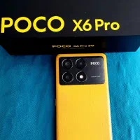 Poco x6pro 5g درحد نو کاملا سالم و بسیار کم کار