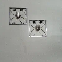 دیوارکوب و جاشمعی استیل