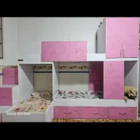 تخت خواب کودک و نوجوان|تخت و سرویس خواب|زابل, |دیوار
