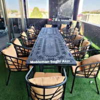 آتشدان مستطیل دیاموند / صندلی باغی Dalas