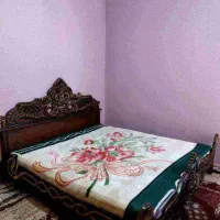 تخت دونفره سلطنتی به همراه تشک