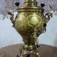 سماور برقی طرح زغالی.۵ لیتری|سماور، چای‌ساز، قهوه‌ساز|خمینی‌شهر, |دیوار