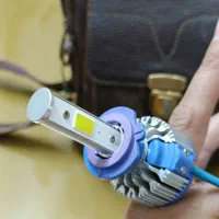 هدلایت مهتابی قدیمی فن دار