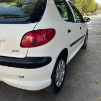 ۲۰۶ تیپ ۵ مدل ۱۳۹۵ سفید|خودرو سواری و وانت|بندر انزلی, جفرود پایین|دیوار